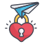 sent love icon