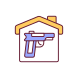 Gun for Home Security icon