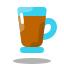 arcade style 뜨거운 초콜릿 icon