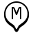 마커-m icon