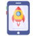 Mobile App Launch icon