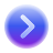 lollipop style eingekreistes rangabzeichen rechts icon