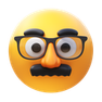 3d fluency style 위장한 얼굴 icon
