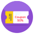 Taglio del coupon icon