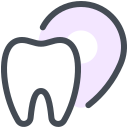 localização do dentista icon