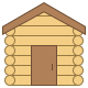 Cabaña de madera icon