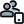 Multiple user using web messenger on a smartphone icon