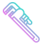 llave de tubo icon