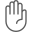 Hand icon