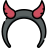 Headband satan icon
