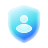 lollipop style user shield icon
