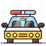 Auto della polizia icon