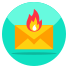 Burning Mail icon