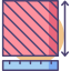 外部区域工程平面图标线性颜色平面图标 icon