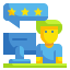 customer review icon