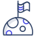 moon exploration icon
