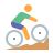 ciclismo-bicicleta-de-montaña-piel-tipo-2 icon