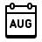 badges style agosto icon