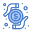 Dollar in Hand icon