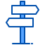 Straßenschild icon
