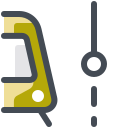 路面電車の停止 icon