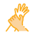 touch arm icon