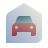 deco color style garage icon
