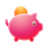 lollipop style money box icon