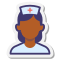 看護師-女性-肌-タイプ-3 icon