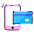 Pagamento tramite cellulare icon