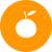 fruta externa-dia de ação de graças-glifo-em-círculos-amoghdesign icon