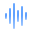 liquid glass color style 오디오 웨이브 icon