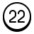 22-cerclé-c icon