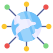 글로벌 네트워크 icon