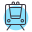 외부 지하철 여행 및 교통 무작위 크로마 디자인 icon