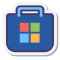 stickers style microsoft store icon
