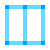 water color style columns icon