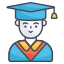 Graduate Man icon