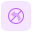 no left turn icon