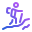 mountain hiking icon