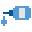 color pixels style 백신 드롭 icon