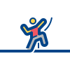 connect color style climbing icon