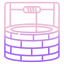 external-water-well-agriculture-icongeek26-outline-gradient-icongeek26 icon