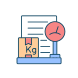 Weighing Parcel icon