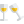Cheering drink glasses with special moments of new year icon
