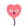 keek style herzballon icon