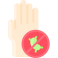 Ganze Hand icon