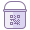 Paint Bucket With QR icon
