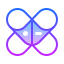 蓝叠X icon