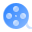 liquid glass color style film reel icon